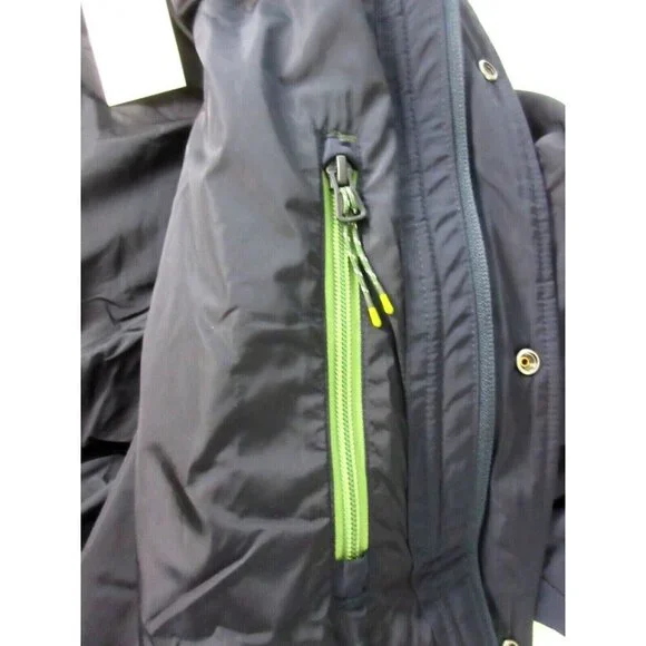 OOBE Brand Men's Kinsley Goose Down Hooded Jacket Midnight Navy Blue NWT - Picture 9 of 9